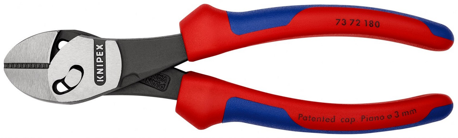 Knipex kose sečice visokih performansi TwinForce® 180mm 73 72 180 (73 72 180)
